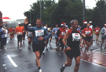 Berlin-Marathon 2004, Kilometer 40, Heiko Lübbe